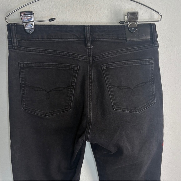Lauren Ralph Lauren Black Label Southwestern Tribal Aztec Embroidered Jeans Sz 8 - Picture 6 of 9
